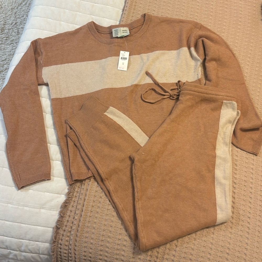 Anthropologie loungewear set